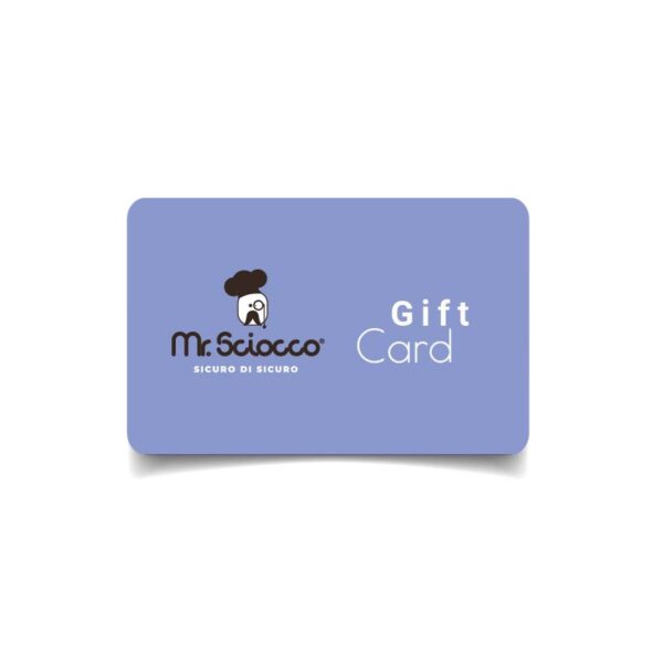 Gift Card per cioccolato senza lattosio e glutine