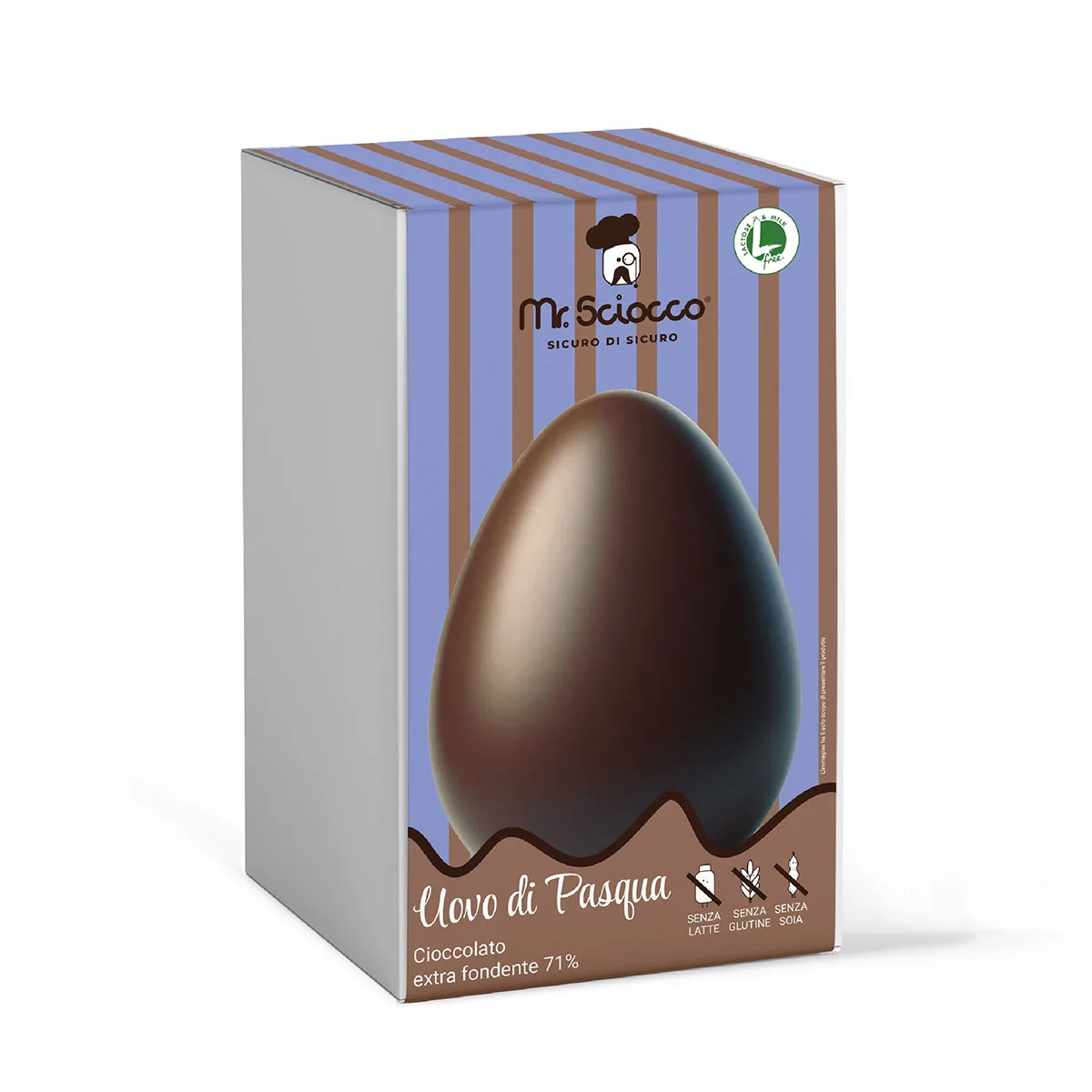 Uovo di Pasqua extra fondente 71%