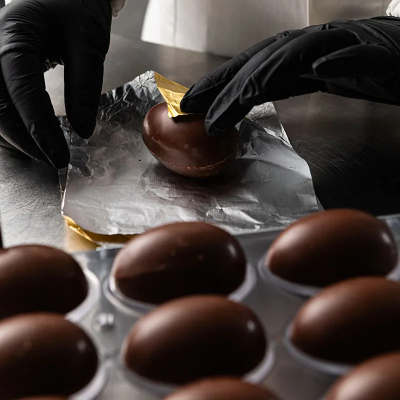 Ovetto ALTERNATIVE 100% VEGETABLE white and milk chocolate - Image 7