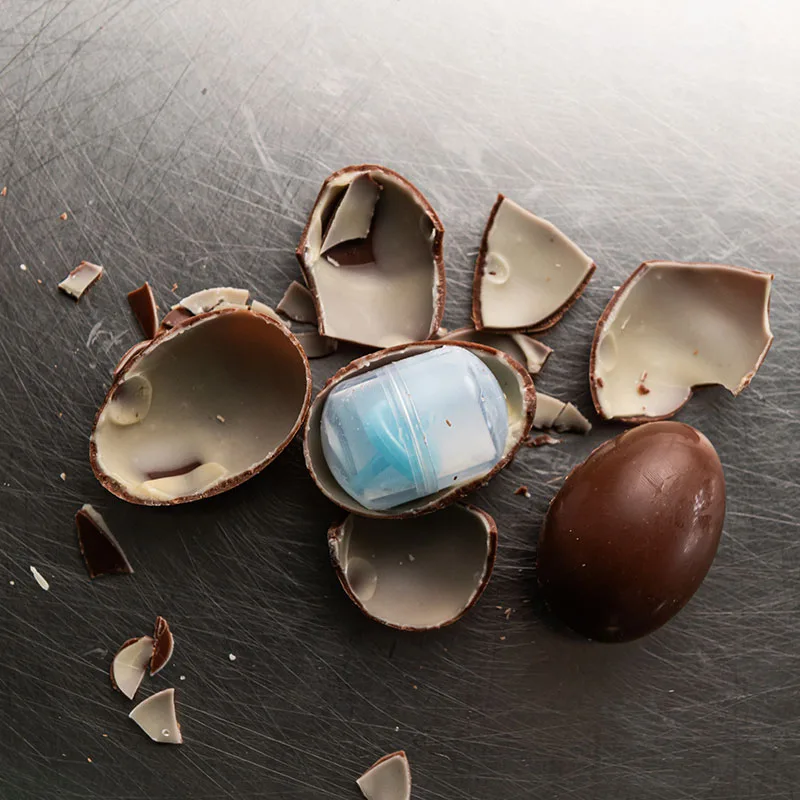 Ovetto ALTERNATIVE 100% VEGETABLE white and milk chocolate - Image 8