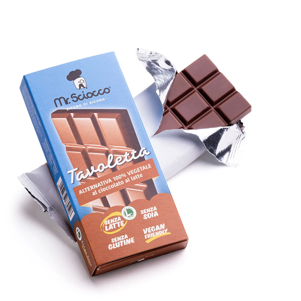Lactose-Free, Gluten-Free, Vegan Milk Chocolate Bar
