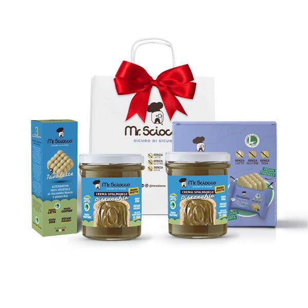 Box regalo pistacchio senza latte Mr.Sciocco
