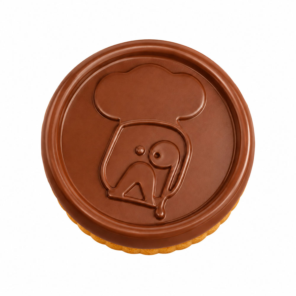 Biscò Brown con ALTERNATIVA 100% VEGETALE al cioccolato al latte - 60g - immagine 2